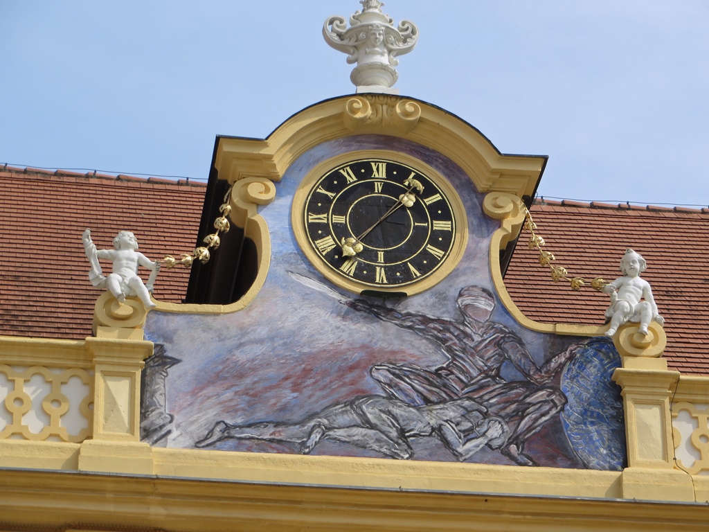 Clock and Justice Fresco
