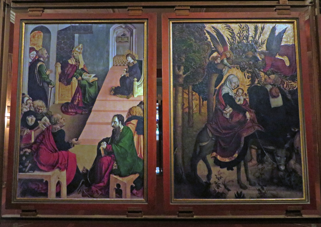Jesus in the Temple and The Flight to Egypt