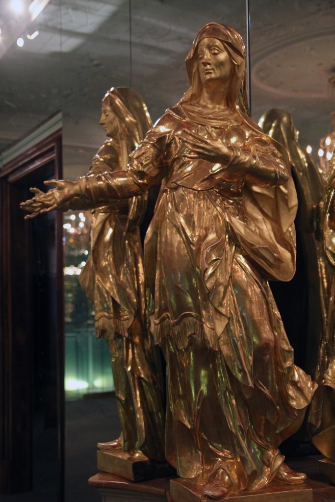 Gilded Figure of St. Anne