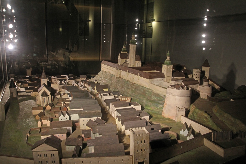 Model of Town and Abbey, ca. 1701