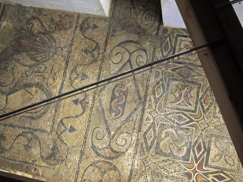Floor Mosaic of Original Basilica of San Vicente