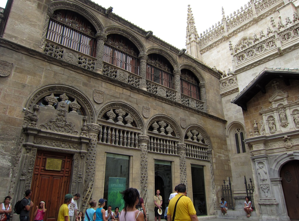 Entrance to Royal Chapel