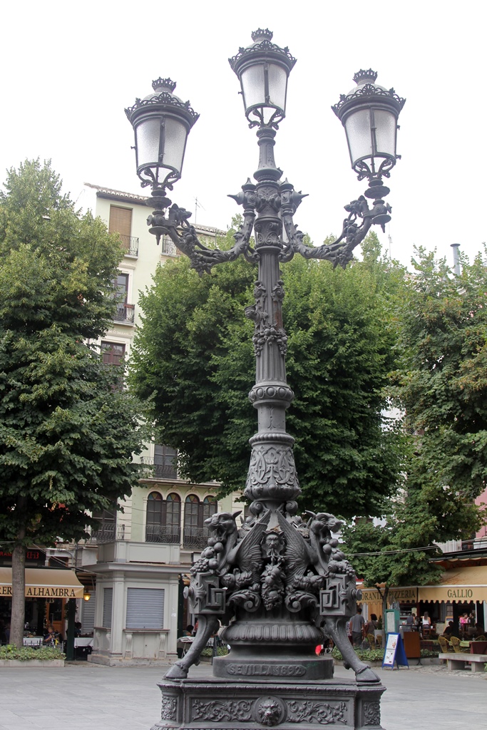 Lamppost, Plaza de Bib-Rambla