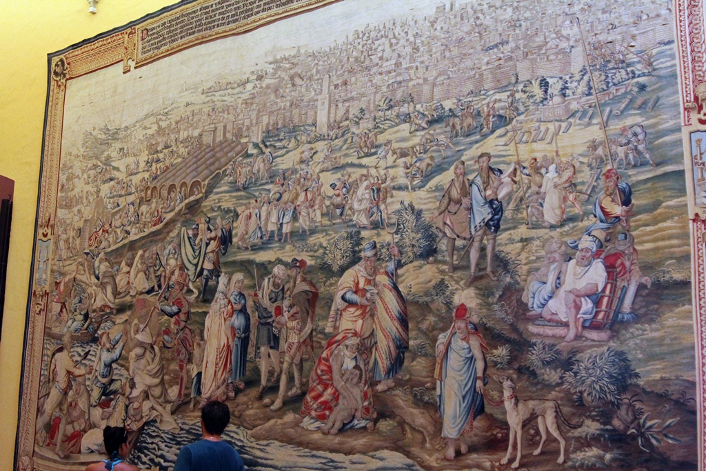 Tapestry with Walled City, Tapestry Room