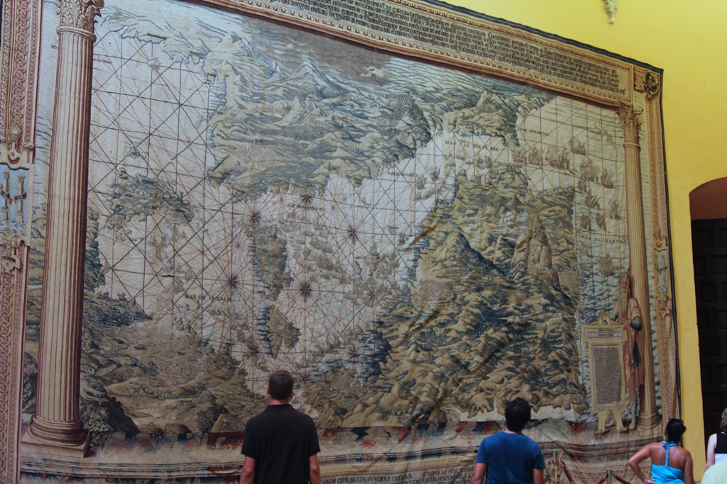 Map Tapestry, Tapestry Room