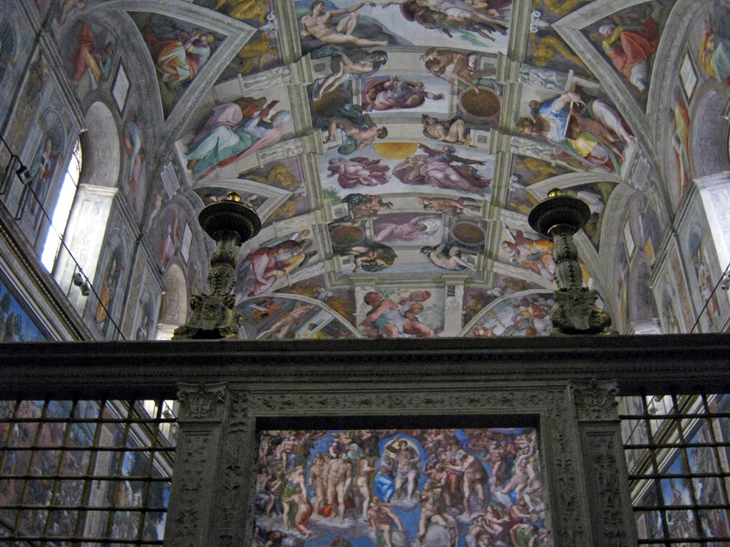 Ceiling, Altar Wall and Screen