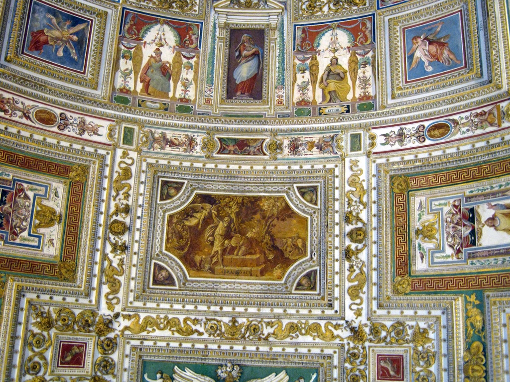 Ceiling Detail, Gallery of the Maps