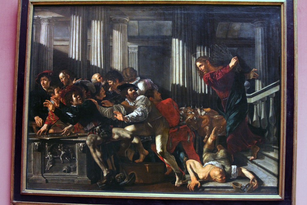 Christ Expels Moneychangers from the Temple