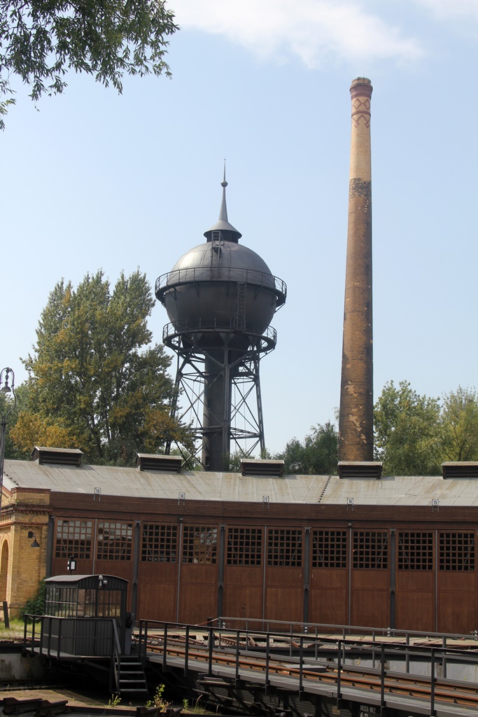 Water Tower and Smokestack