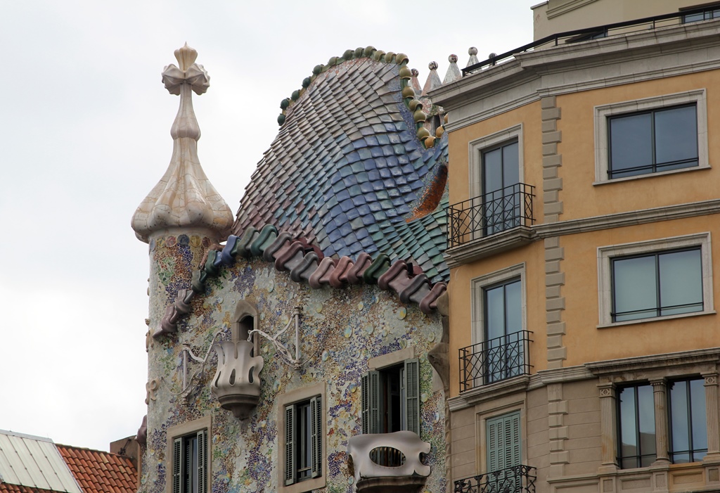 Roof, Casa Batlló