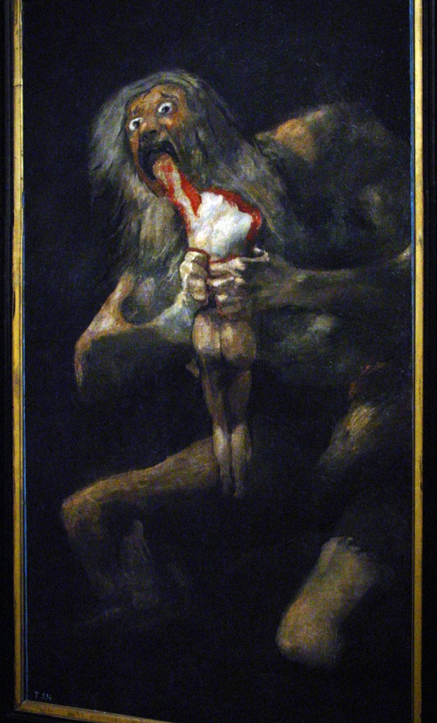 Saturn Devouring One of his Sons
