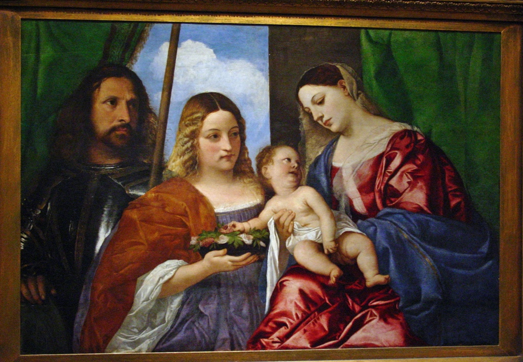 The Virgin and Child with St. Catherine and St. George