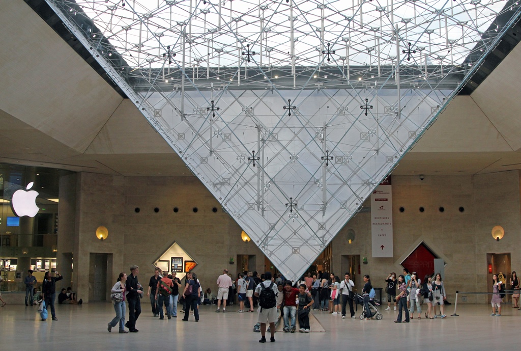 Shopping at the Louvre