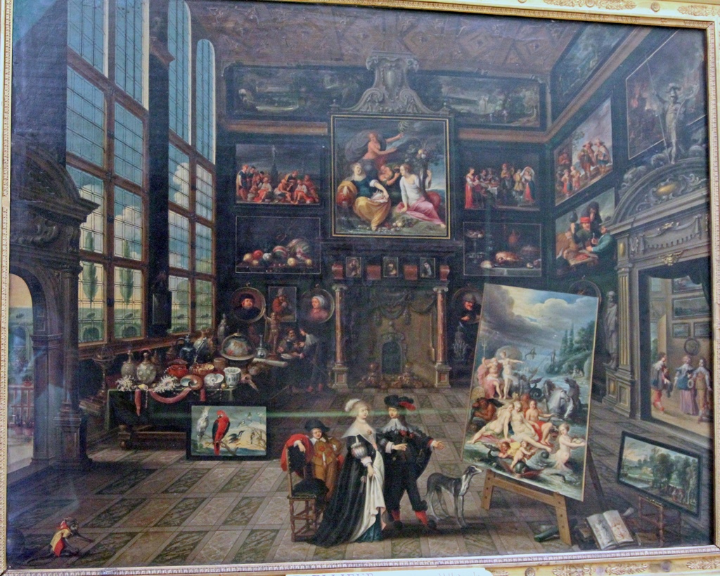 Interior of a Collector's Gallery
