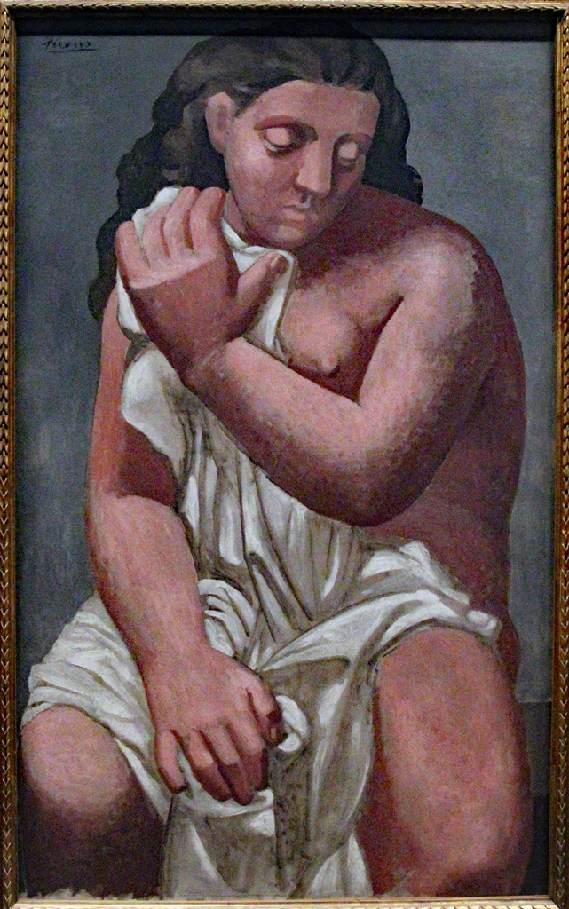 Large Nude with Drapery