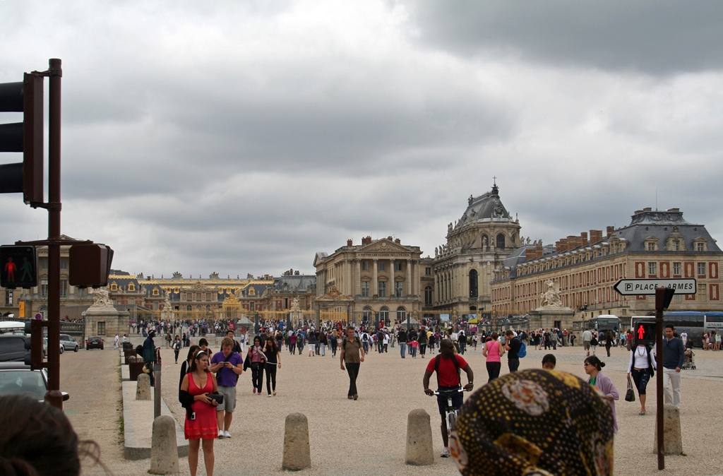 Palace from Town of Versailles