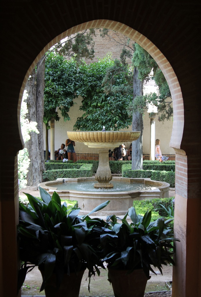 Fountain, Courtyard of Lindaraja