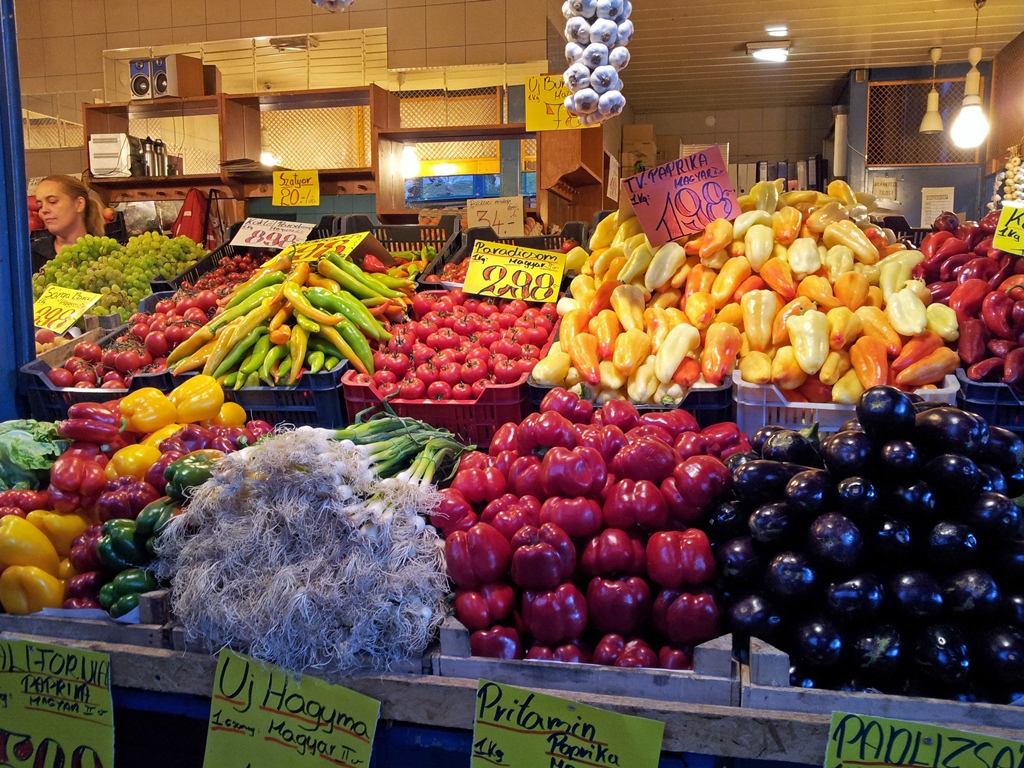 Peppers and Eggplant