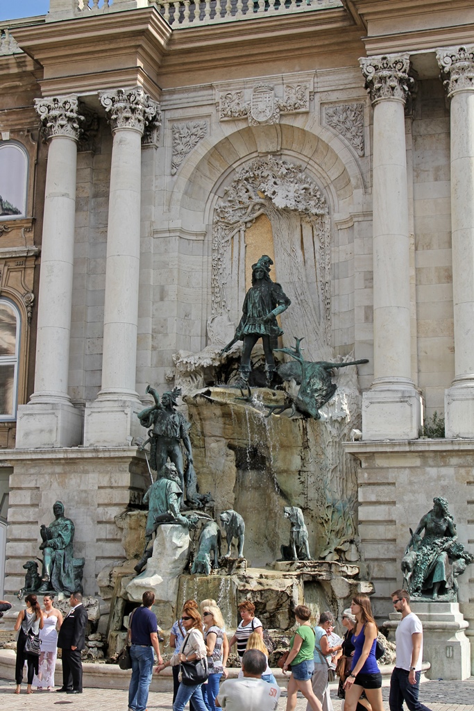 Matthias Fountain, Alajos Stróbl (1904)