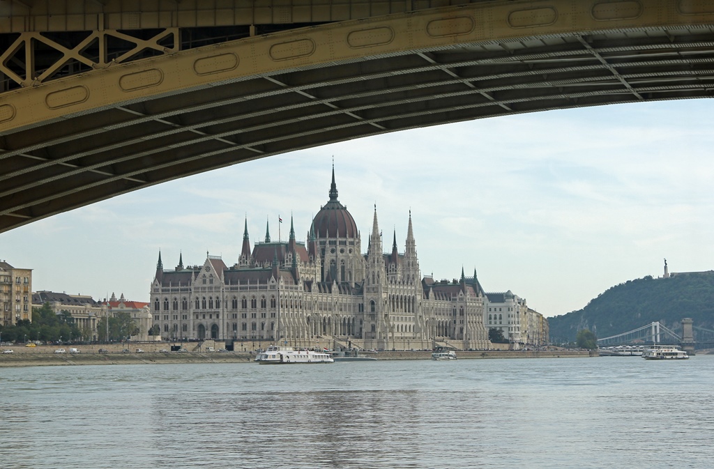 Parliament Building Under Margaret Bridge