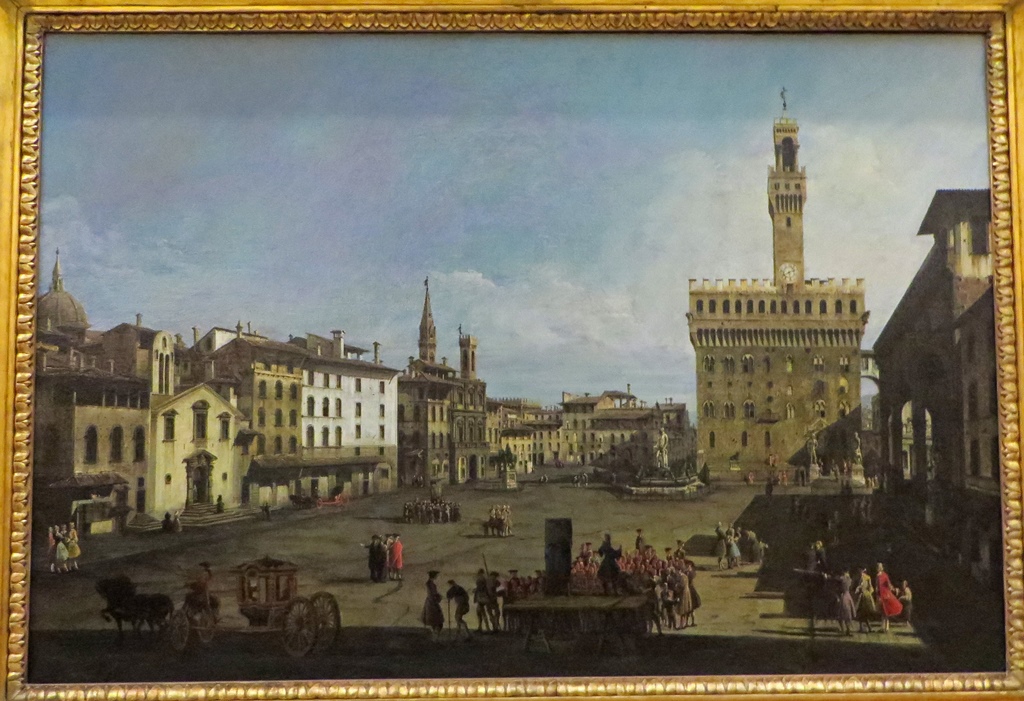 The Piazza della Signoria in Florence