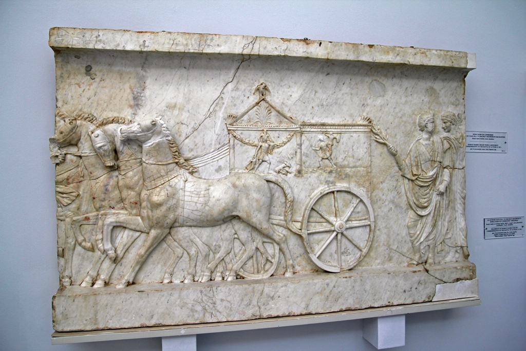 Marble Relief, Battle of Actium