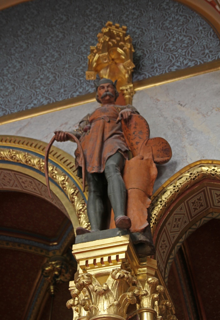 Statue, Main Floor Corridor