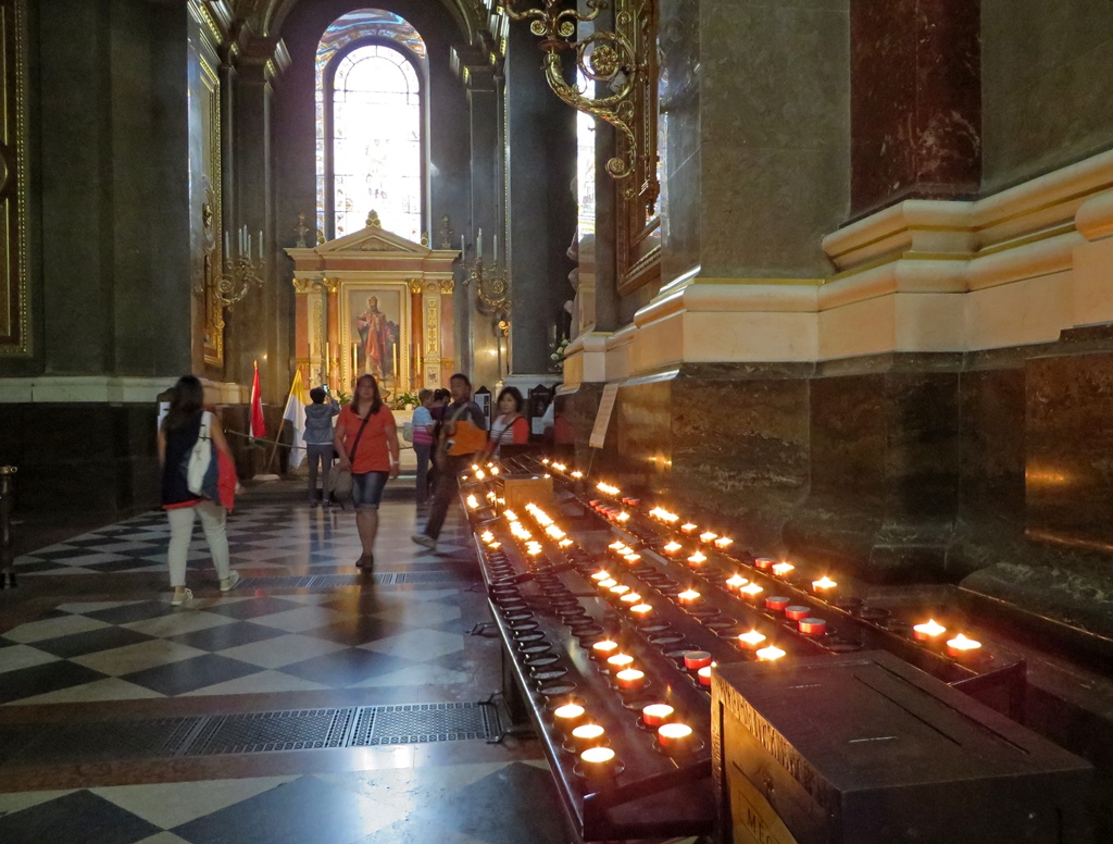 Candles and Hallway