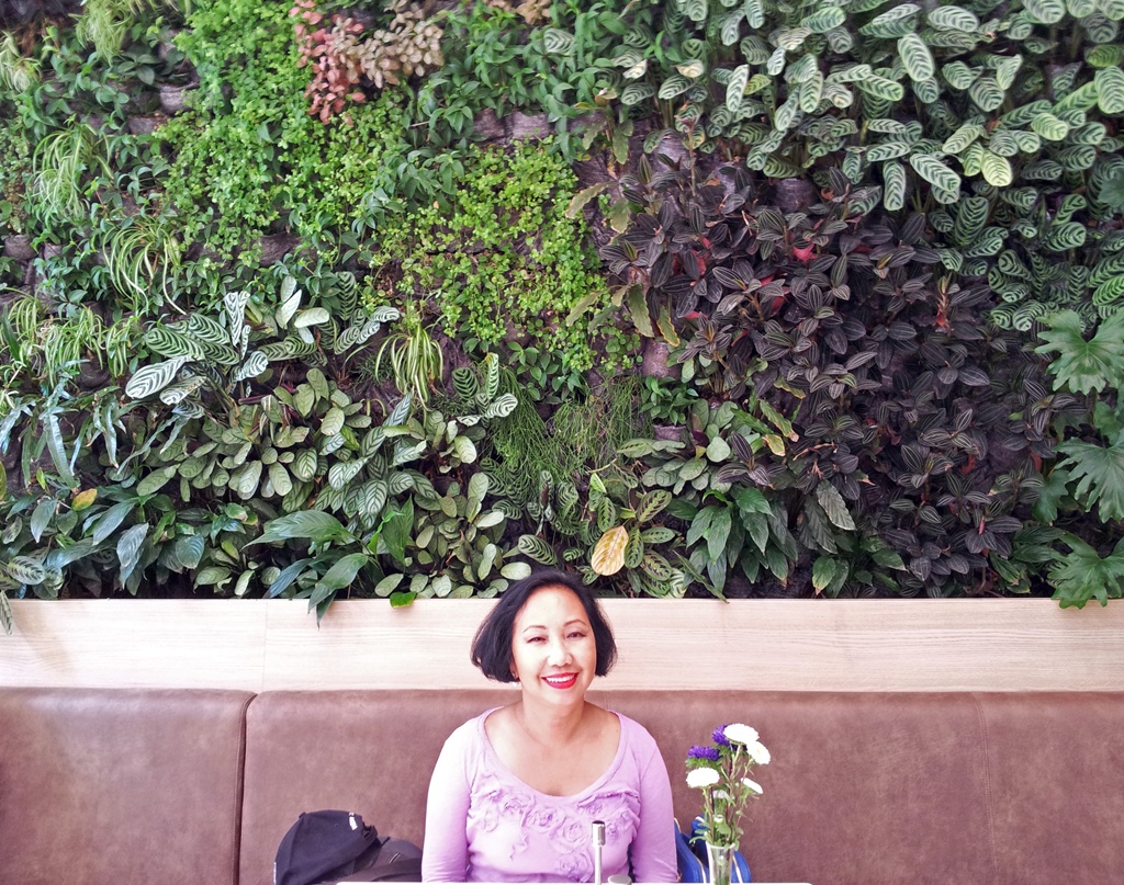 Nella and Vertical Garden