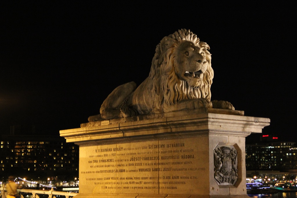 Chain Bridge Lion