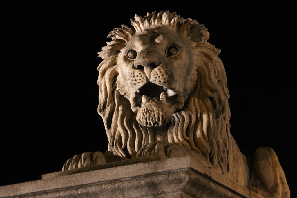 Chain Bridge Lion