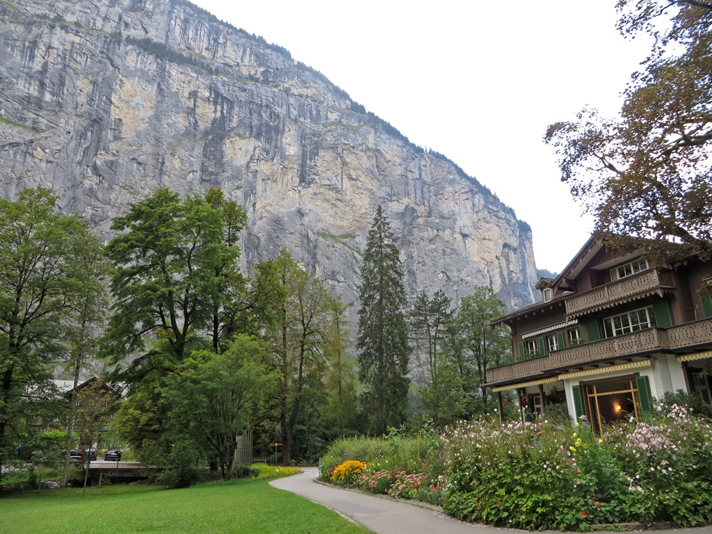 Restaurant and Mountainside