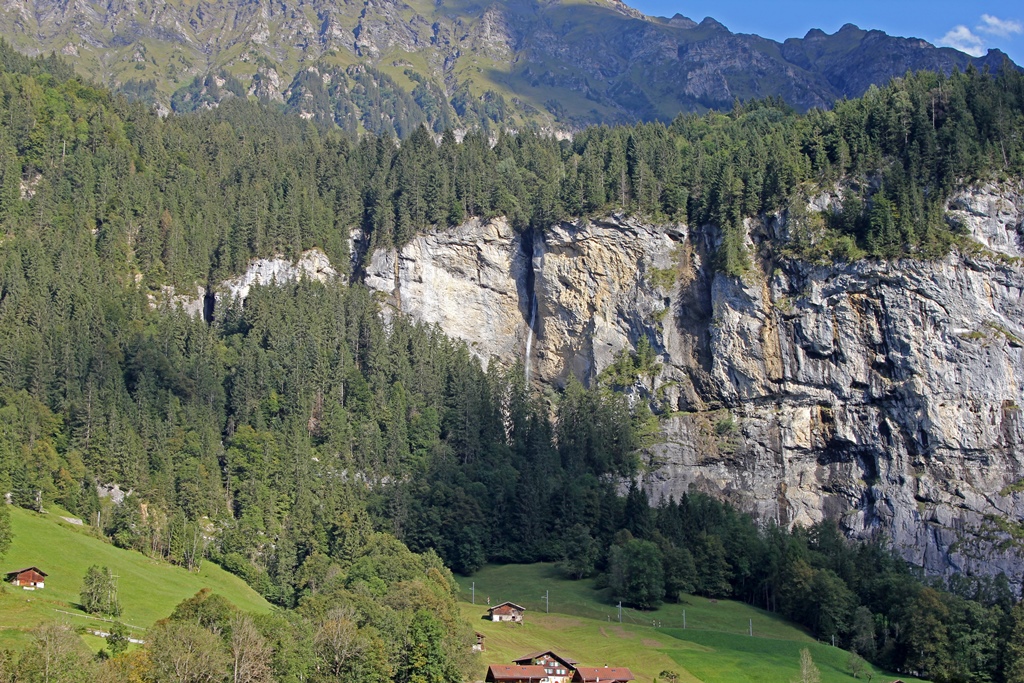 Schiltwaldbach Eating into Mountainside