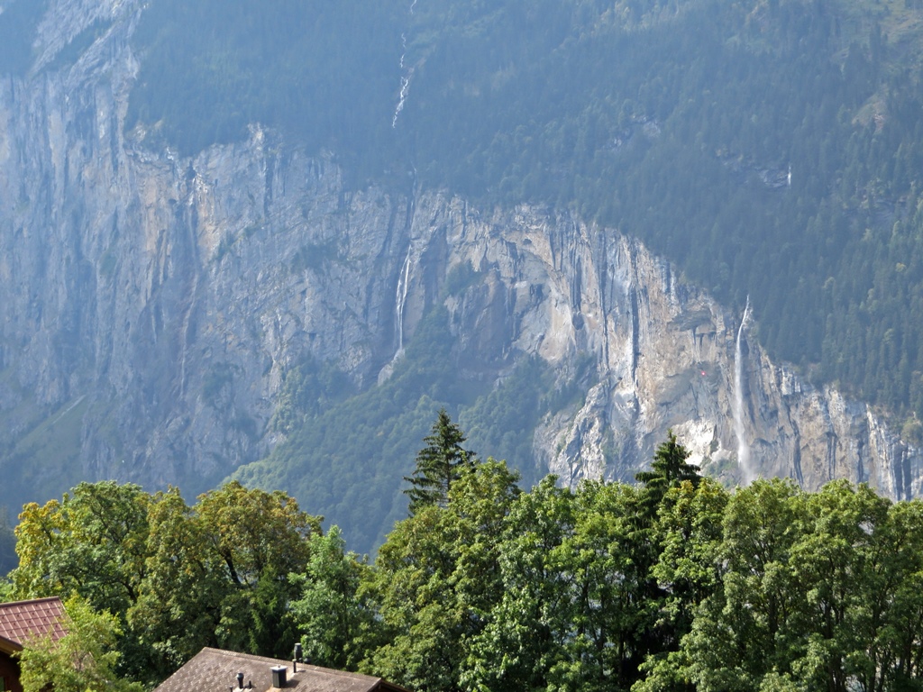 Spissbachfall and Staubbach Falls