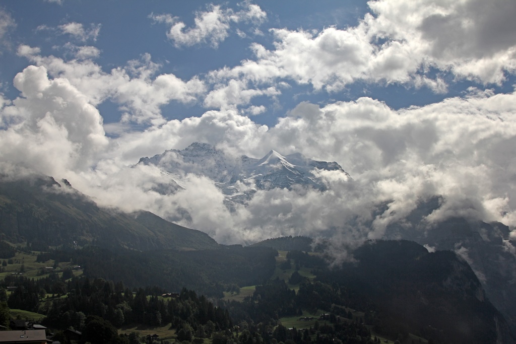 Jungfrau and Silberhorn