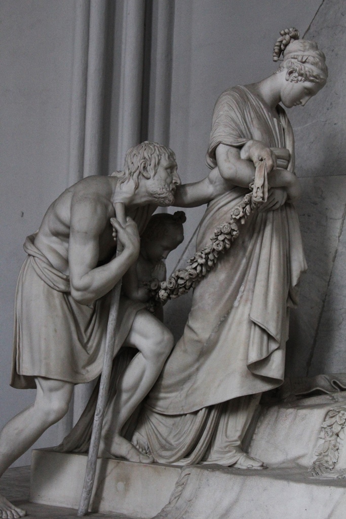 Detail, Cenotaph for Maria Christina