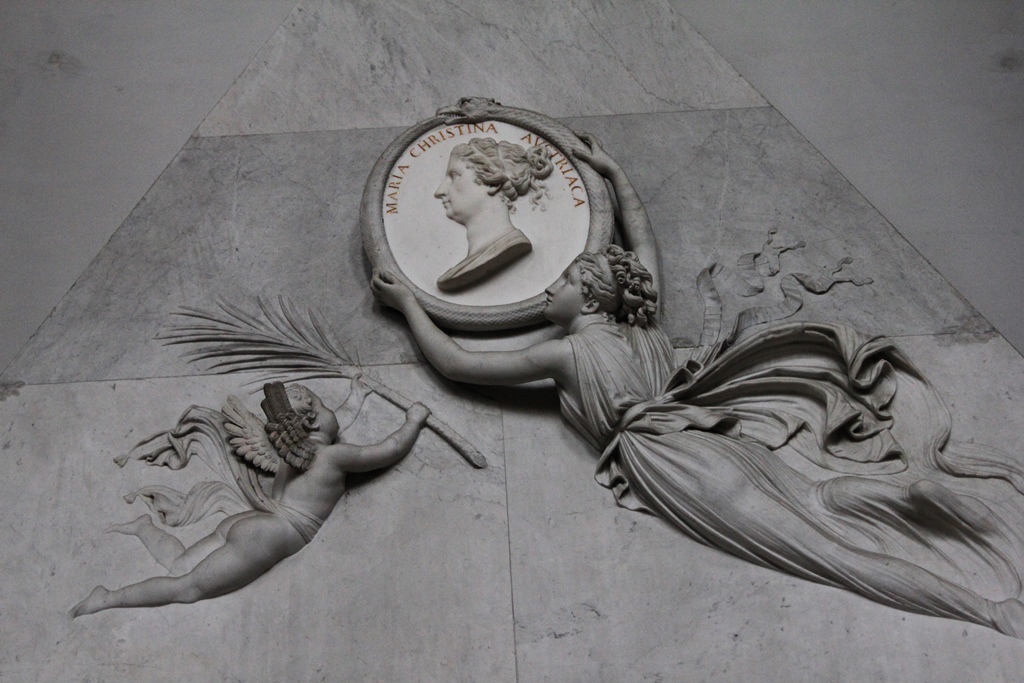 Detail, Cenotaph for Maria Christina