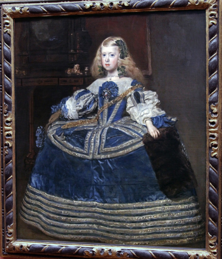 Infanta Margarita Teresa in a Blue Dress