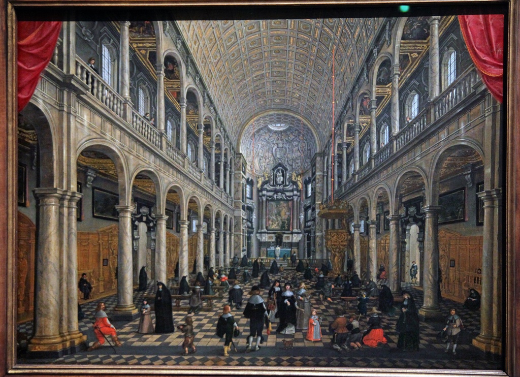 Interior of the Jesuit Church in Antwerp