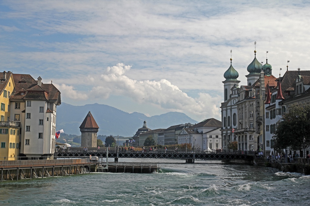 Nadelwehr from Spreuerbrücke