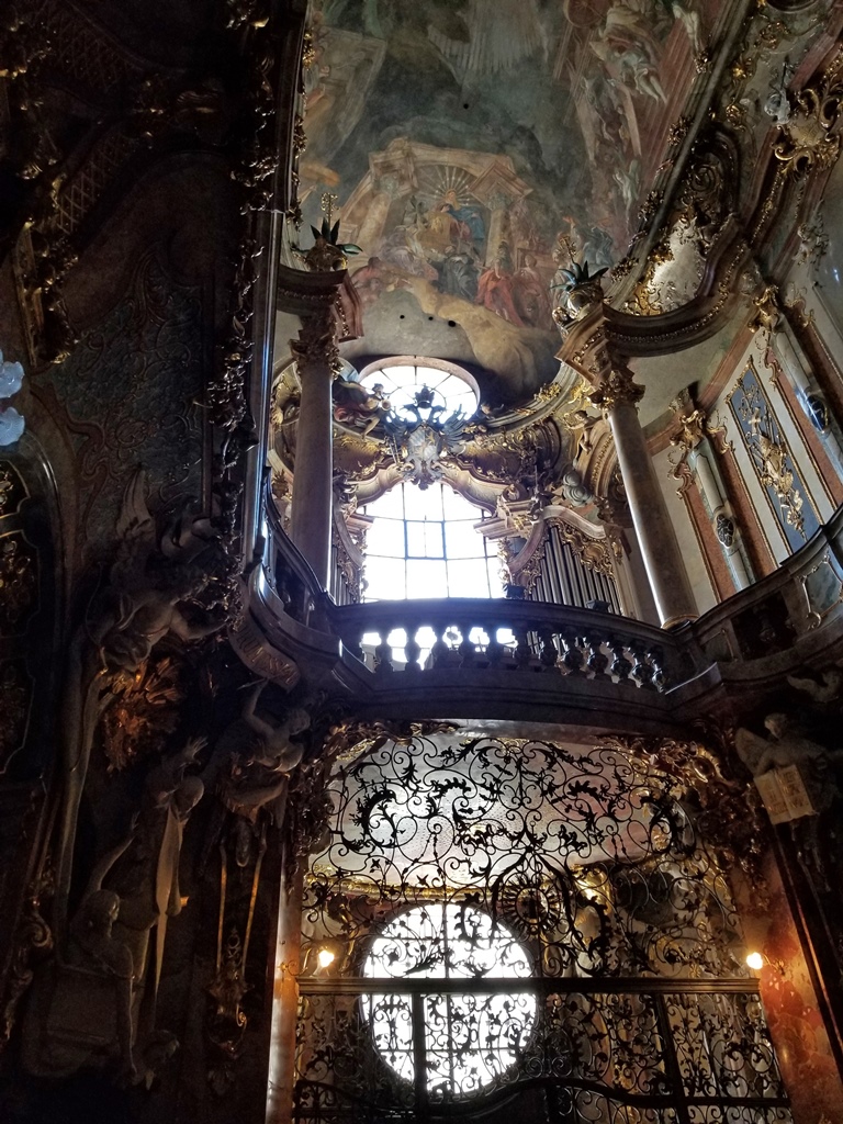 Organ Loft and Church Entrance