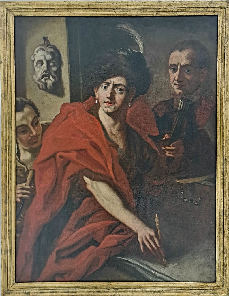 Cosmas Damian Asam (self portrait)