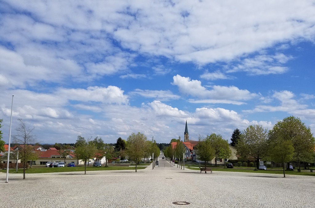 Altshausen from Gate Building