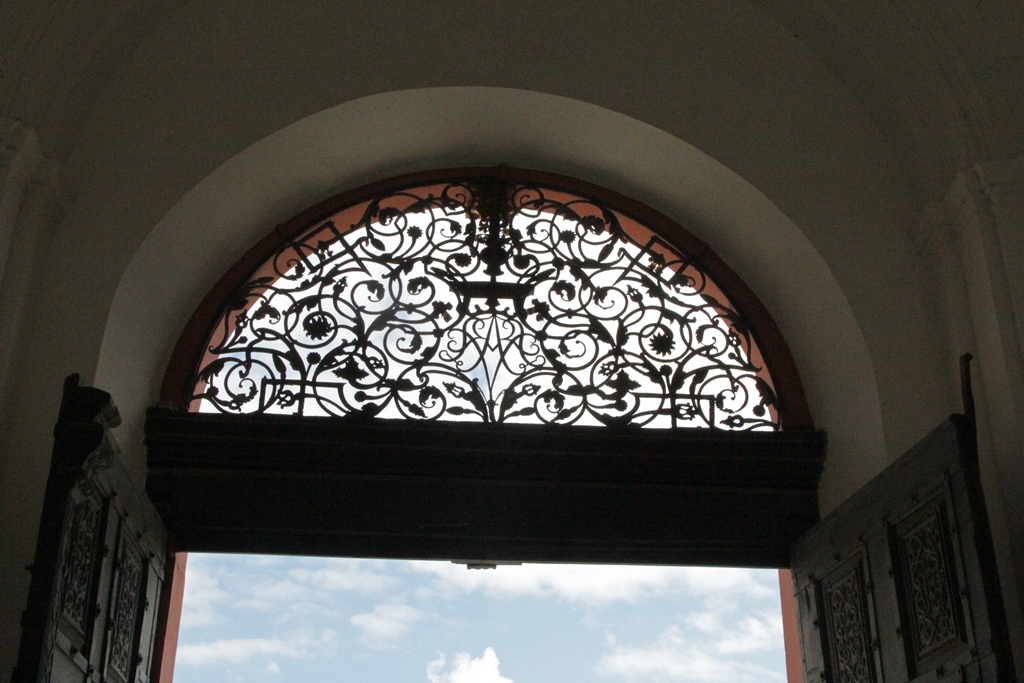 Above Gate Building Doorway