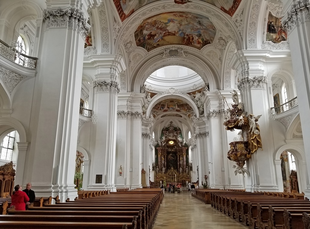 Inside the Basilica