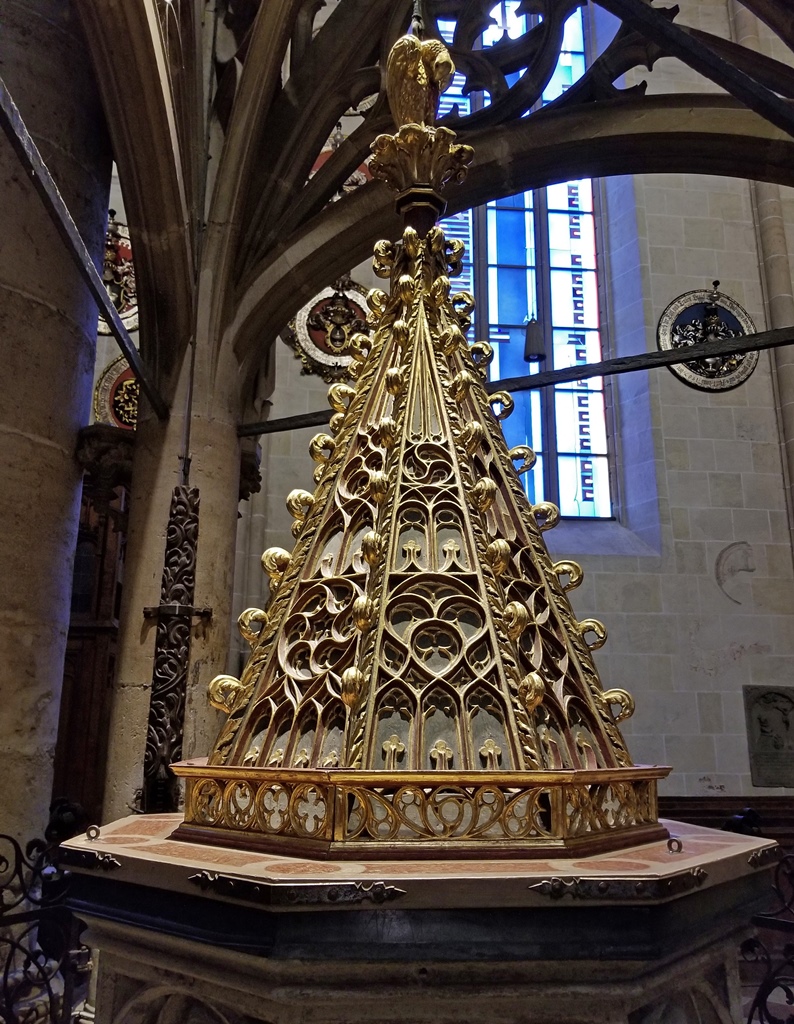 Detail, Baptismal Font