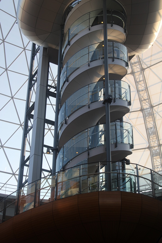 Stairs to Observation Deck, Victoria Square