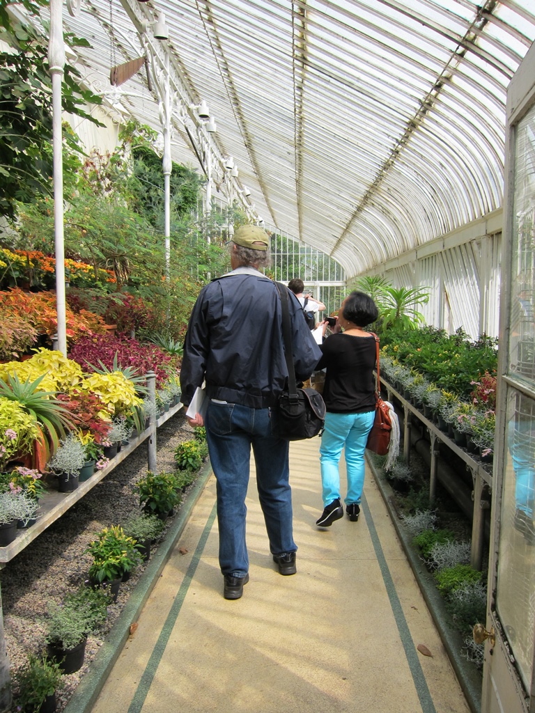 Bob and Nella in Palm House