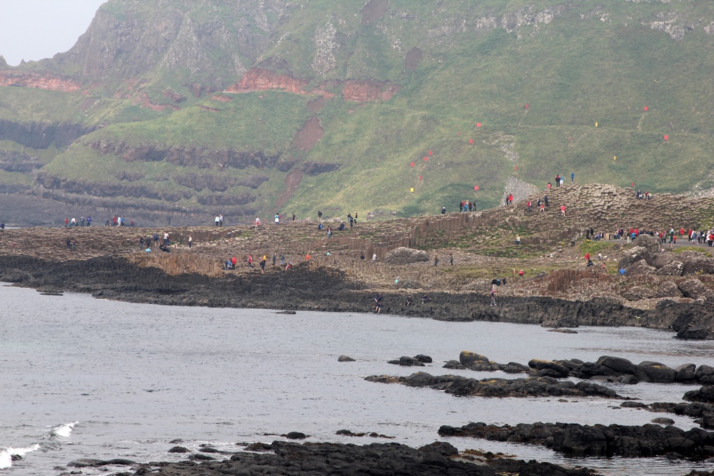 Causeway Area with Tourists