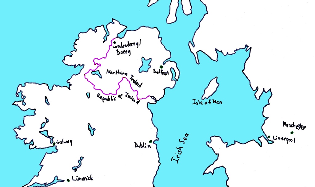 Ireland and the Irish Sea